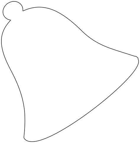 Shape Of Bell Free Printable Papercraft Templates