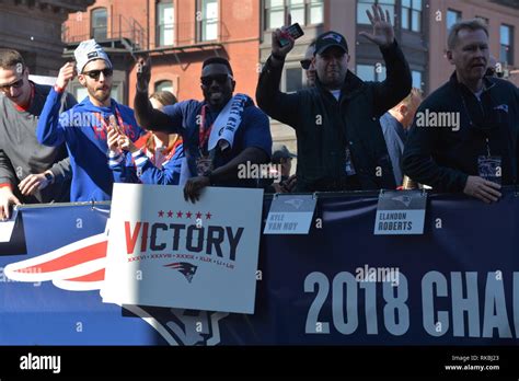 The New England Patriots Super Bowl Liii Championship Parade In Boston