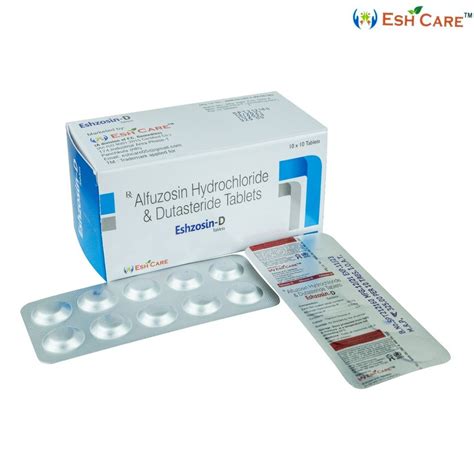 Alfuzosin Mg Dutasteride Mg At Rs Stripe Avodart