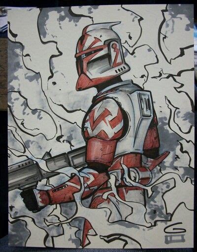 Star Wars The Clone Wars Drawings At Paintingvalley Explore