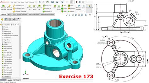 Solidworks Tutorial Exercise Youtube