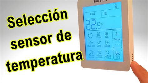 Termostato Samsung Mwr Sh N Selecci N Del Sensor De Temperatura