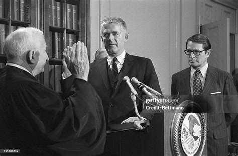 Archibald Cox Is Sworn In As Special Watergate Prosecutor By Judge