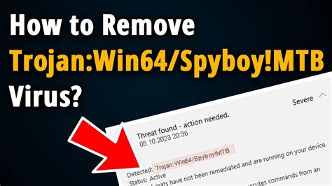 How To Remove Trojan Win Spyboy Mtb Easy Tutorial Youtube