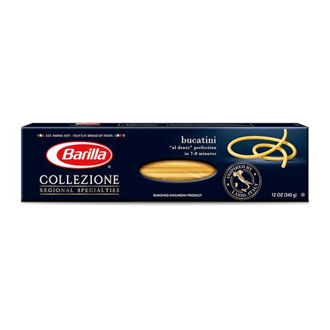 Amazon BARILLA Collezione Bucatini Pasta 12 Oz Box 6 Servings