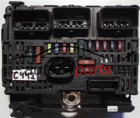 les pièces automobiles CALCULATEUR MOTEUR PEUGEOT 307 BSM L01 00