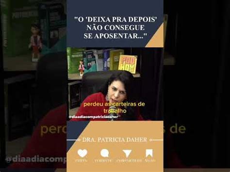 NÃO CONSEGUE SE APOSENTAR patriciadaher dicas cuidado aposentados