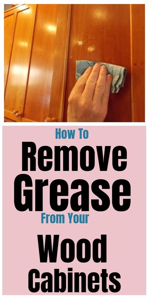 Clean And Remove Grease From Your Wood Cabinets With These Household