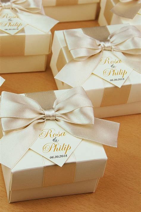 Elegant Wedding Bonbonniere Wedding Favor Boxes With Wine Etsy Artofit