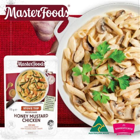 Masterfoods Honey Mustard Chicken Recipe 175g Wonderfulmom Lk