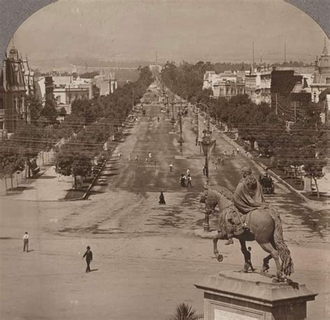 Tlatoani Cuauhtemoc on Twitter Así lucía Paseo de Reforma de 1906