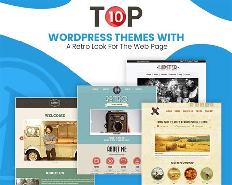 Top 10 WordPress Themes With A Retro Look For The Web Page