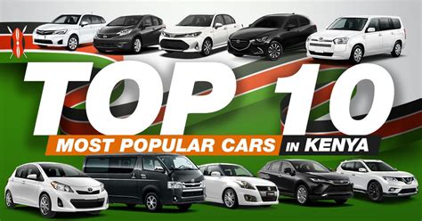 Top 10 Most Popular Cars In Kenya