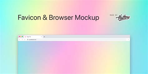 Favicon And Browser Mockup Figma