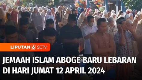 Video Ditentukan Dari Kalender Jawa Jemaah Islam Aboge Lebaran Pada