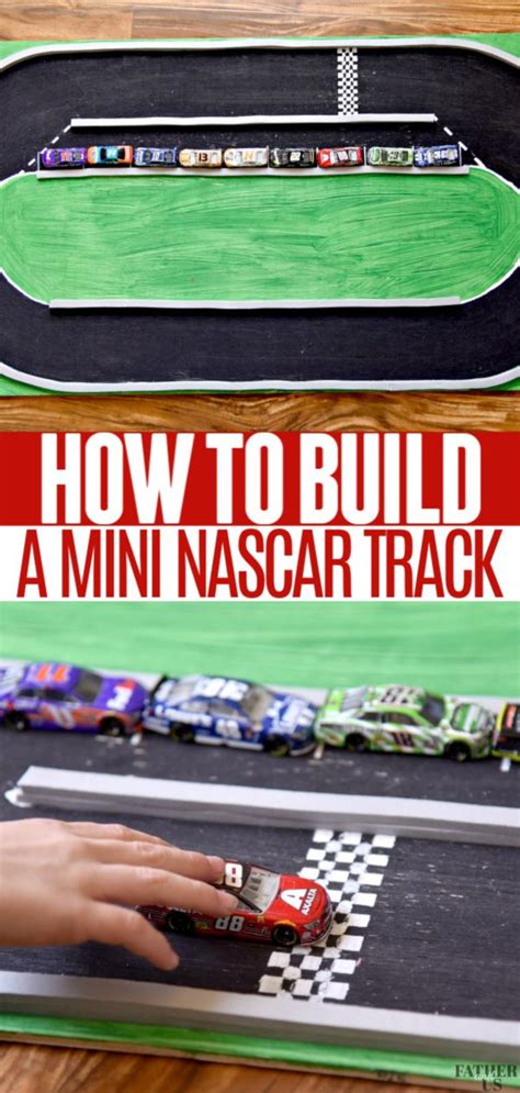 HOW TO BUILD A MINI NASCAR TRACK | Nascar, Nascar race tracks, Nascar ...