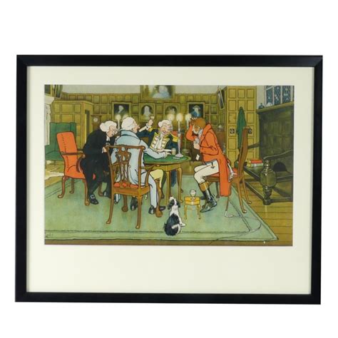 A Pair Of Cecil Aldin Colour Prints Trumped And Revoked