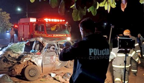 Acidente Em F Tima Do Sul Corsa E Nibus V Timas Fatais Campo