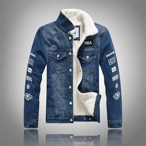 Brand New Winter jean jacket men denim jackets bomber jacket man ...