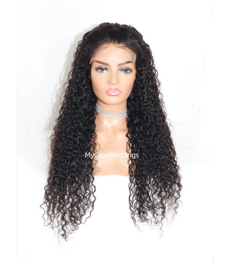 55 Undetectable Curly Wave Hd Lace Closure Human Hair Wig