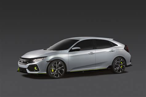 Honda Civic Hatchback Prototype 2017 Picture 1 Of 2