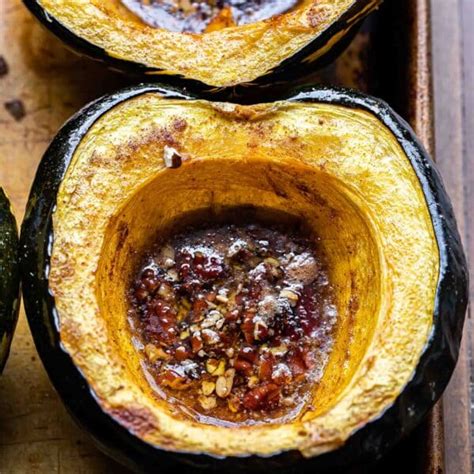 Maple Roasted Acorn Squash Recipe Runner