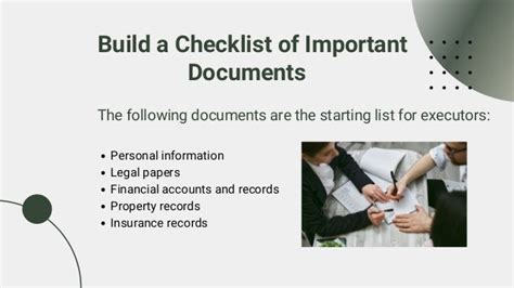 Crucial Steps To Organize Estate Planning Documents For Your Executorpdf