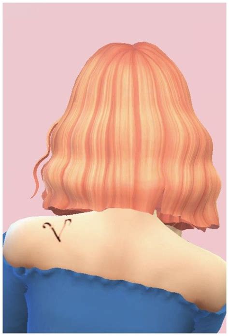 Sims 4 Cute N Small Astrological Signs Back Tattoo Cc Sims 4 Cute Arty