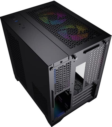 Корпус Powercase Vision Micro, черный (CVBM-L4) — купить по низкой цене ...