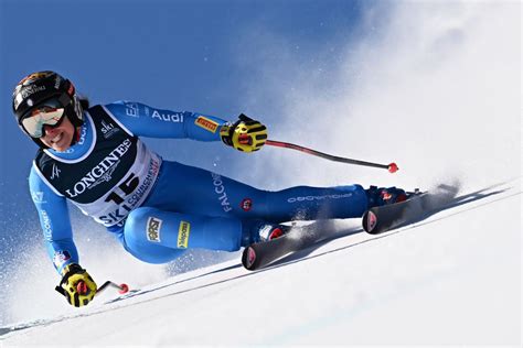 Mondiaux De Ski Alpin Brignone Meilleur Temps Du Super G Du Combin