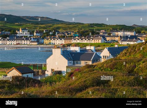 Town Of Port Ellen Islay Scotland Stock Photo Alamy