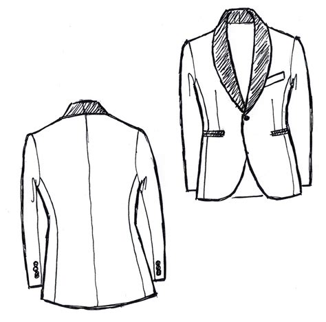 suit drawing 6