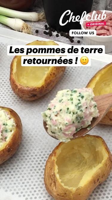 Les pommes de terre retournées Recettes de cuisine Astuces pour