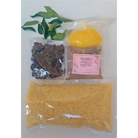 Jual Beras Basmati 500 Gr Dengan Bumbu Kebuli Komplit Shopee Indonesia