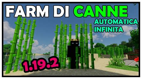 Come Fare Una Farm Automatica Di Canne Da Zucchero Infinite Minecraft