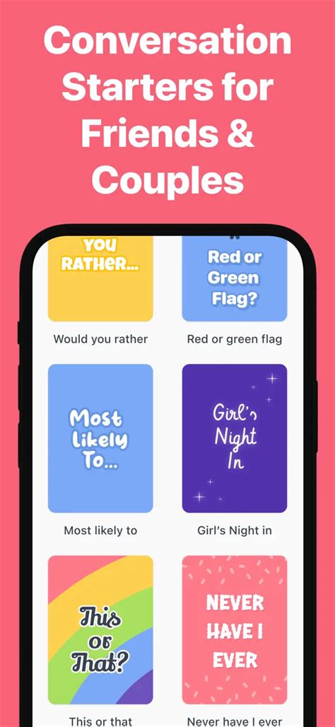 conversation starters app  iphone