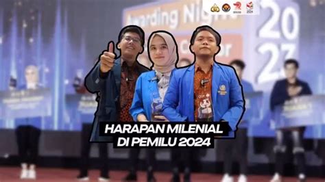 Harapan Milenial Di Pemilu 2024 Kita Punya Peran Yang Sama Sukseskan