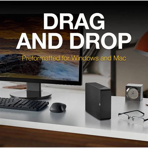 Seagate 10TB Expansion Desktop USB 3.0 External Hard Drive - Memory ...