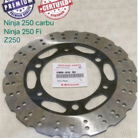 Jual Disc Brake Piringan Cakram Belakang Kawasaki Ninja 250 Fi Injeksi