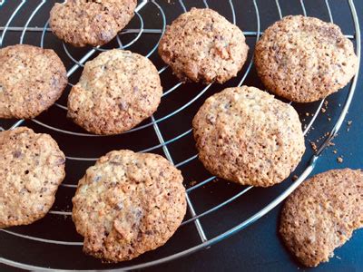 Cookies Au M Esli Et P Pites De Chocolat