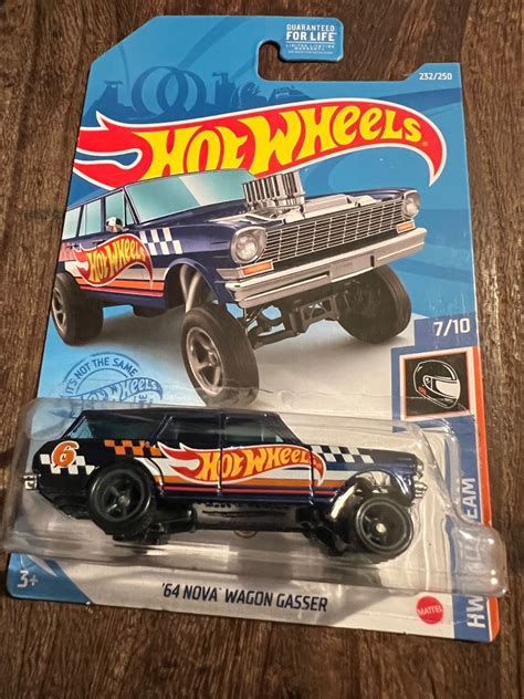 Hot Wheels Chevy Nova Wagon Gasser Super Treasure Hunt And Mainline