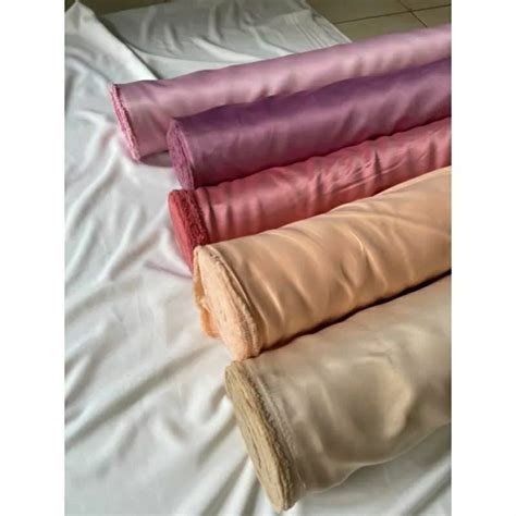 Jual Kain Satin Bridal Kain Bridesmaid Original Import Per Meter