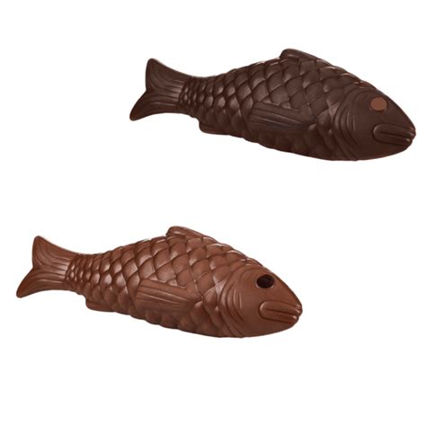 Poisson en chocolat de Pâques garni 16cm La chocolaterie de Puyricard