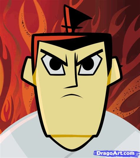 How To Draw Samurai Jack Easy Step By Step Drawing Guide By Dawn