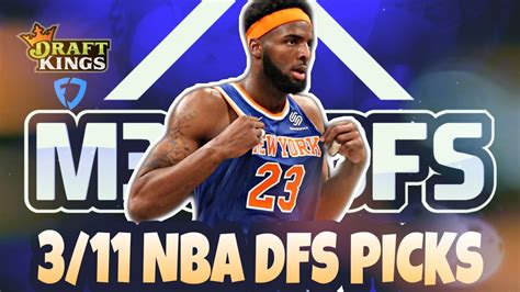 Nba Dfs Draftkings Fanduel Picks 3112020 Youtube