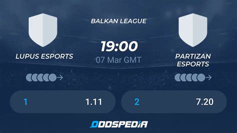 Lupus Esports Vs Partizan Esports Predictions Odds Live Score Stats