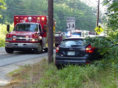 Head On Crash On Route 3a In Bow Sends 2 To Hospital Concord Nh Patch