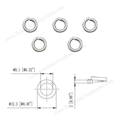 Spring Lock Washer M Sus Stainless Steel Made