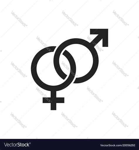 Gender Sign Icon Men And Women Concept Royalty Free Vector