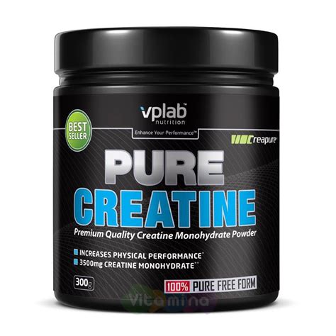 VPLab Чистый Креатин Pure Creatine, 300 гр купить в интернет-магазине ...